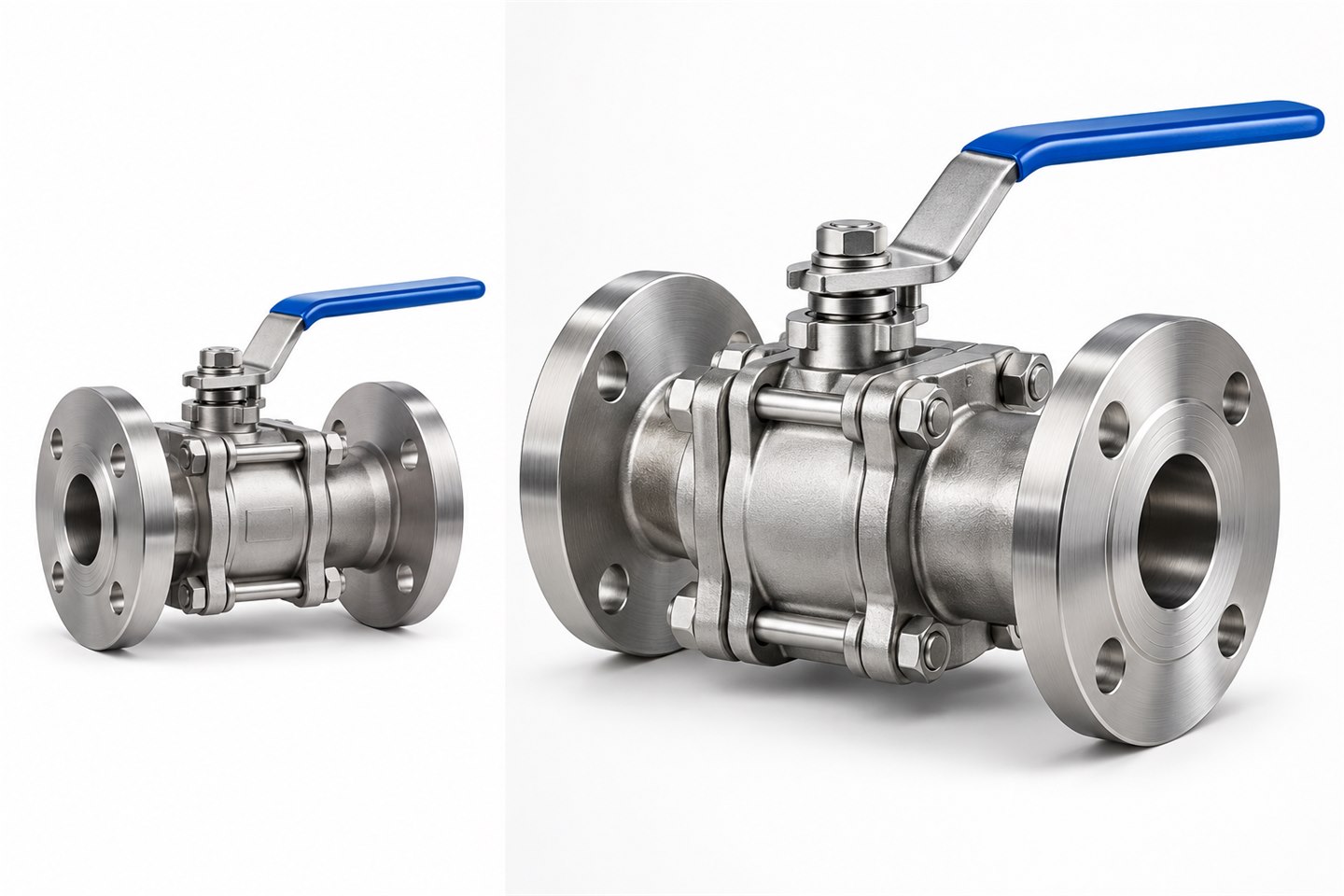 Illustration of valves in the ball valve product family