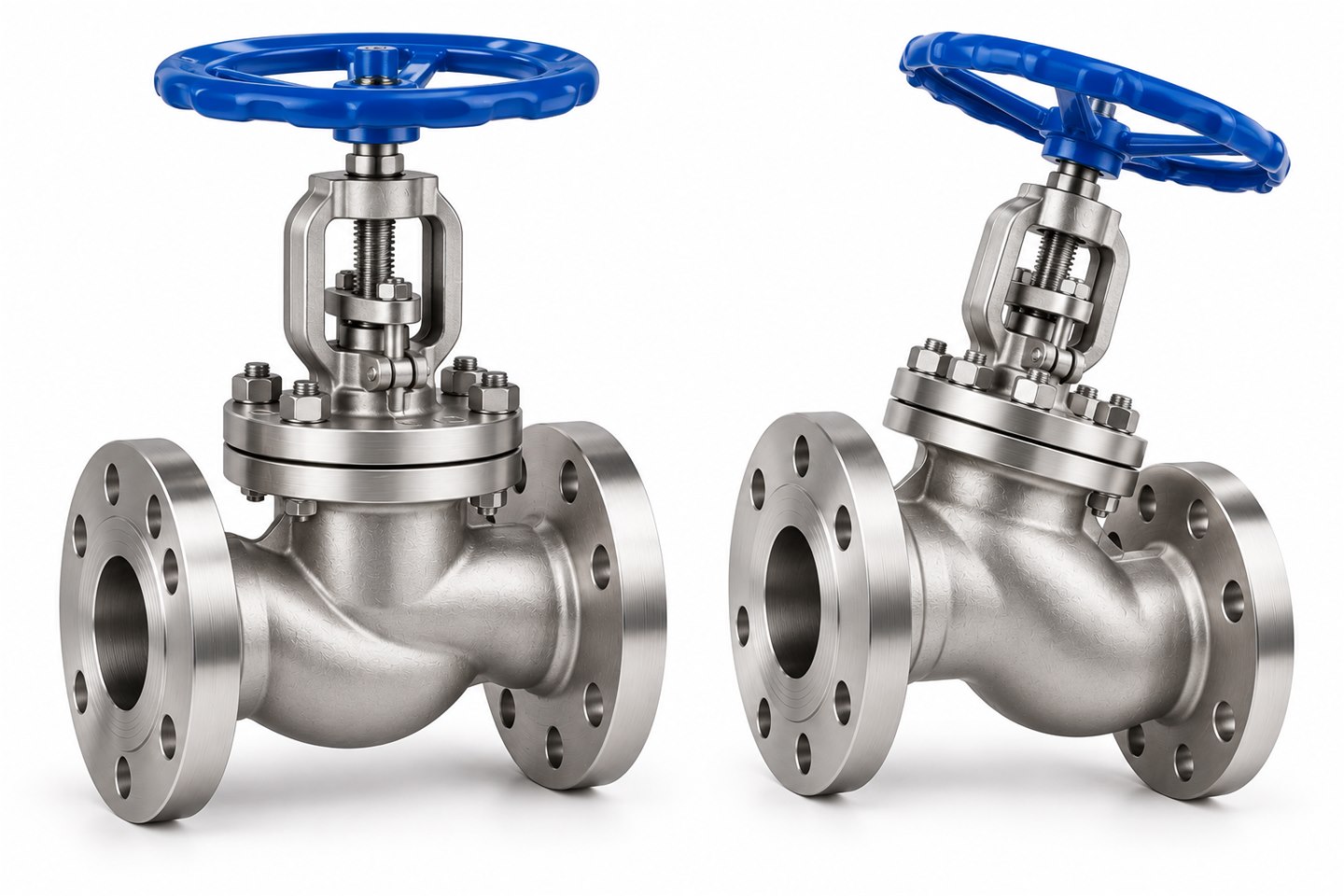 Illustration of valves in the globe valve product family